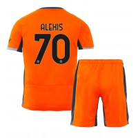 Inter Milan Alexis Sanchez #70 3rd trikot Kinder 2023-24 Kurzarm (+ Kurze Hosen)